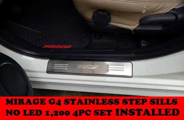 STAINLESS STEP SILLS G4 